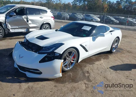 2016 Chevrolet Corvette Stingray Z51 z USA, uszkodzony, nr VIN 1G1YK2D70G5124615